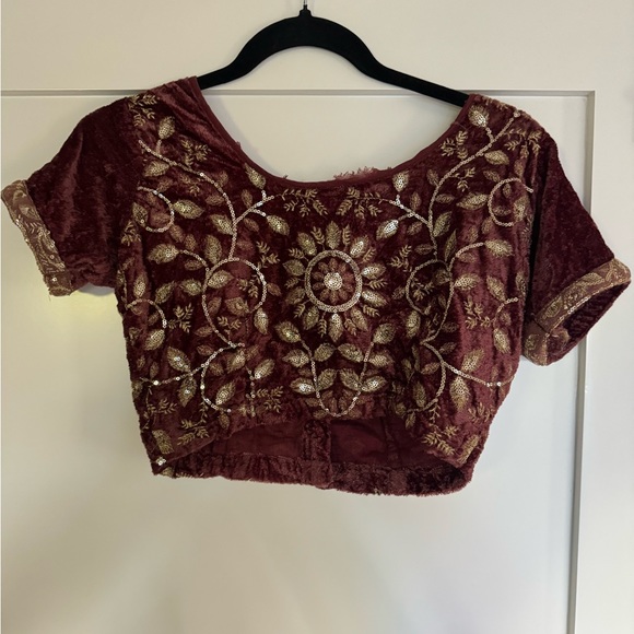 Incredibly beautifully beaded and sequined Sari (Saree) - Picture 2 of 16